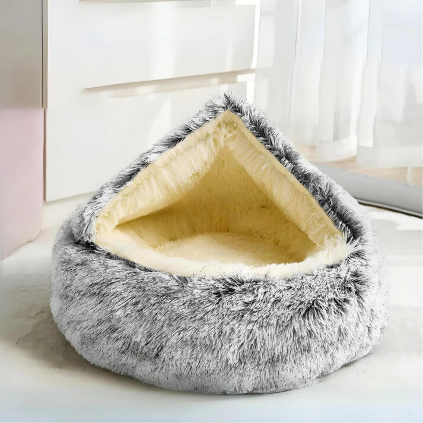 Panier Apaisant Ultra-Doux pour Chat & Petit Chien